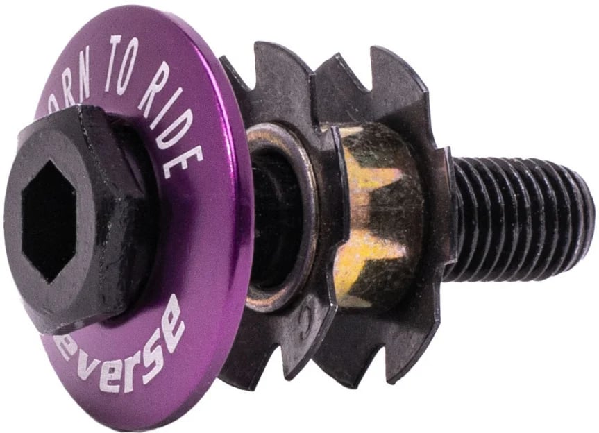REVERSE pokrovček krmila BARSPIN TopCap 360°, Purple